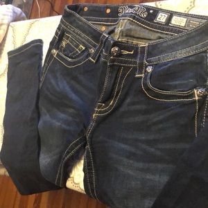 Miss Me Skinny Jeans - Dark Wash